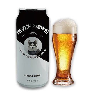 拙酒纯 猫先生的哲学系 比利时小麦啤酒 330ml*6听