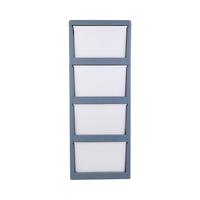 TENMA 天马 抽屉柜（4层、移动式、43*33*90cm、灰色）