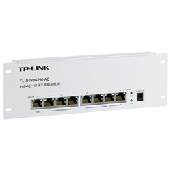 TP-LINK TL-R499GPM-AC 全千兆9口PoE供电AC路由器无线AP一体机