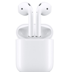 Apple 苹果 新AirPods（二代）真无线蓝牙耳机 有线充电盒版