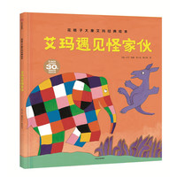 《花格子大象艾玛经典绘本·艾玛遇见怪家伙》（精装）