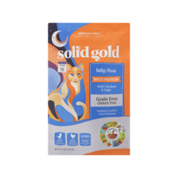 solid gold 素力高 高蛋白系列 经典鸡肉味 全价猫粮 5.44kg