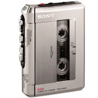 Sony 索尼 TCM-450DV 标准磁带录音机（银色）