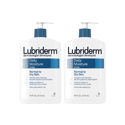  Lubriderm 24小时保湿润肤乳 473ml 2瓶装