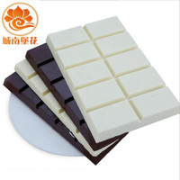 白巧克力砖烘培黑巧克力大板块手工多口味 抹茶巧克力2斤装