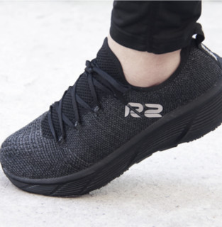 REAL RUN r2 无极 中性跑鞋 黑色 45
