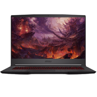 MSI 微星 9SEXR-242CN 15.6英寸 游戏本 黑色(酷睿i5 9300H、 RTX 2060 6G、64GB、256GB SSD、1080P、120Hz)