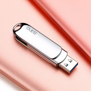 BanQ C91 USB 3.0 U盘 银色 64GB USB-A/Type-C双口