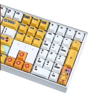 CHERRY 樱桃 MX3.0S 108键 有线机械键盘 黄白色 Cherry黑轴 无光