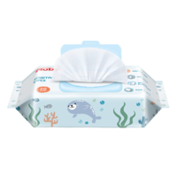 Nuby 努比 海洋系列 婴儿湿巾 60抽