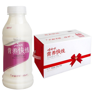 WAHAHA 娃哈哈 营养快线 水果酸奶饮品 椰子味 350g*10瓶