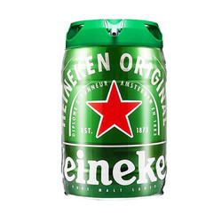 Heineken 喜力 铁金刚 啤酒 5L+喜力经典500ml*3听