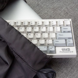 HHKB Professional 2 Type-S 60键 有线静电容键盘 白色正刻 无光