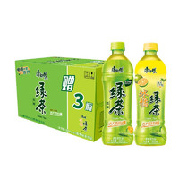 Tingyi 康师傅 绿茶组合装 500ml*15瓶（蜂蜜绿茶500ml*12瓶+冰橘绿茶500ml*3瓶）