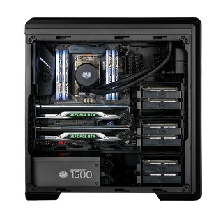 COOLER MASTER 酷冷至尊 NR600P SSI-EEB机箱 非侧透 黑色