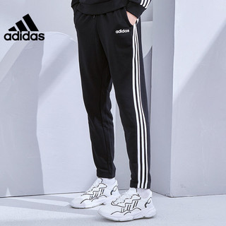 Adidas阿迪达斯裤子男春秋季卫裤运动裤直筒裤宽松长裤DU0456