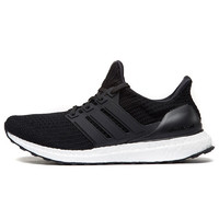 adidas 阿迪达斯 Ultra Boost 4.0 中性跑鞋 BB6166 黑白 42