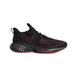 adidas 阿迪达斯 Alphabounce Instinct M 男子跑鞋 D96536 黑红色 40.5