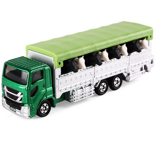 TAKARA TOMY 多美 卡合金小汽车模型男玩具139号长款奶牛家畜运输车798323