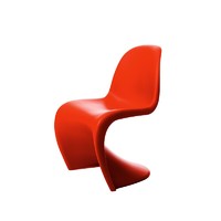 VITRA 微达 Panton Chair 潘顿椅 经典红