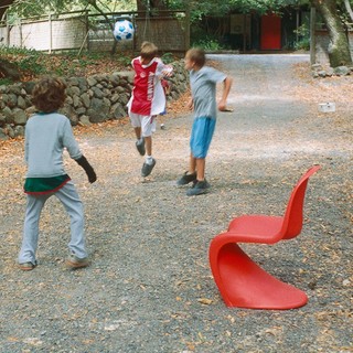 VITRA 微达 Panton Chair 潘顿椅 经典红