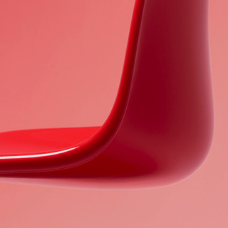 VITRA 微达 Panton Chair 潘顿椅 经典红 2020款