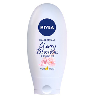 Nivea/妮维雅精华油润手霜樱花香氛亲肤滋润护手霜清爽不油腻75ml