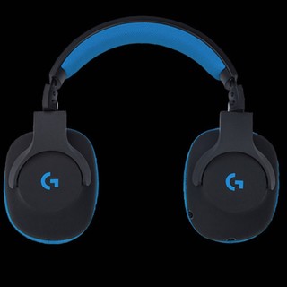 logitech 罗技 G233 耳罩式头戴式降噪有线耳机