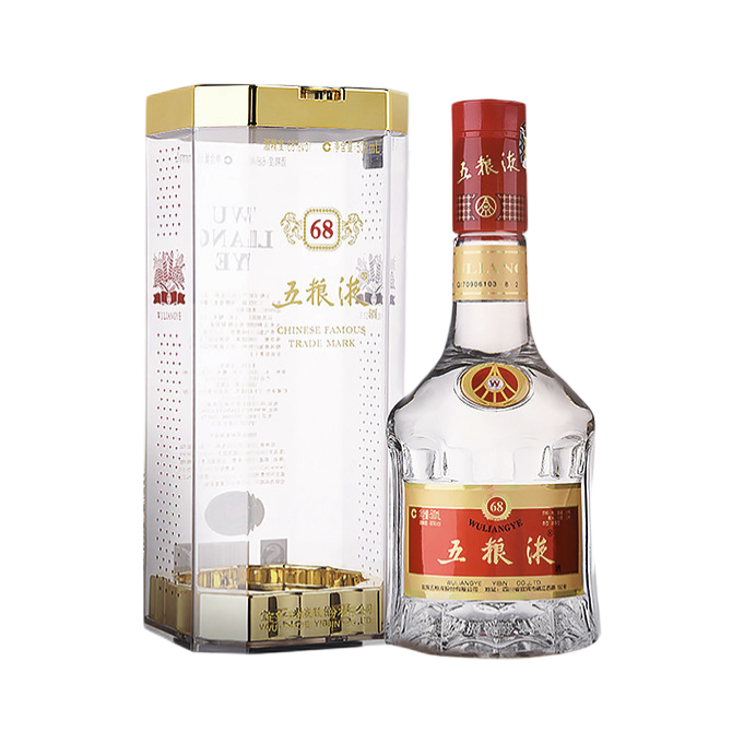 WULIANGYE 五粮液68%vol 浓香型白酒500ml 单瓶装【报价价格评测
