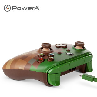 PowerA Xbox正版授权XBox One带背键有线手柄-我的世界款【报价价格评测 