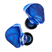 YUSICON 锐可余音 夏至 入耳式双动圈有线耳机 蓝色 3.5mm