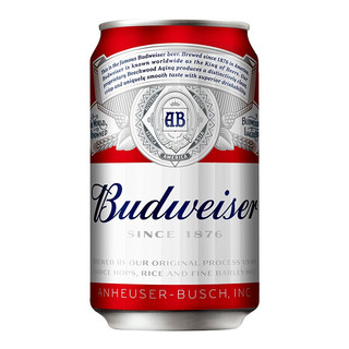 Budweiser 百威 经典醇正啤酒 330ml*6听