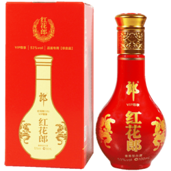 LANGJIU 郎酒 红花郎 15VIP尊享 53%vol 酱香型白酒 100ml 单瓶装