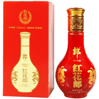 LANGJIU 郎酒 红花郎 15VIP尊享 53%vol 酱香型白酒 100ml 单瓶装