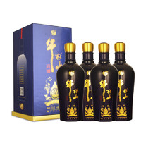 Niulanshan 牛栏山 特酿大蓝牛 52%vol 清香型白酒 500ml*4瓶 整箱装
