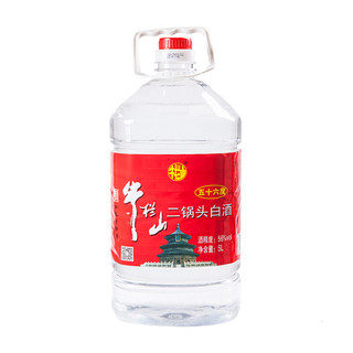 Niulanshan 牛栏山 二锅头 56%vol 清香型白酒 5000ml*4桶 整箱装