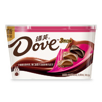 Dove 德芙 什锦混合碗装三种口味249g休闲小零食糖果巧克力礼