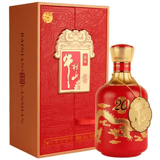 Niulanshan 牛栏山 百年红龙20 53%vol 浓香型白酒 500ml*6瓶 整箱装