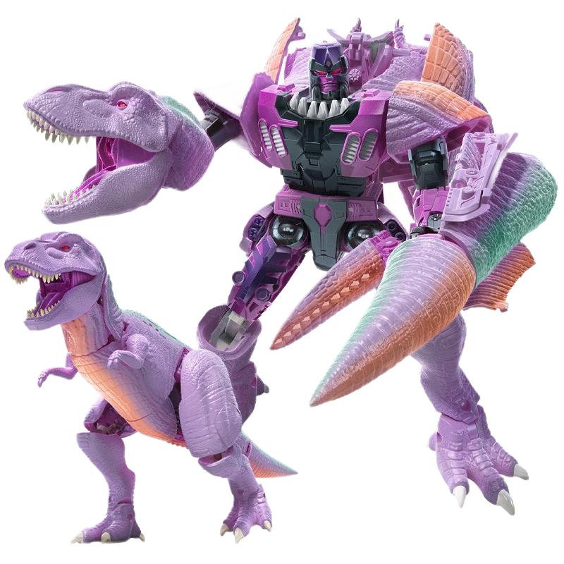 hasbro孩之宝变形金刚决战塞伯坦王国系列领袖级f0698霸王龙威震天