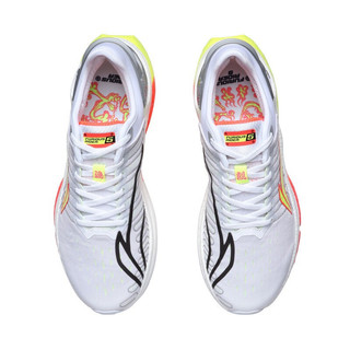 LI-NING 李宁 烈骏5代 男子跑鞋 ARZR001-3 标准白 43.5