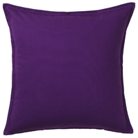 IKEA 宜家 GURLI 格尔利 垫套 深紫色