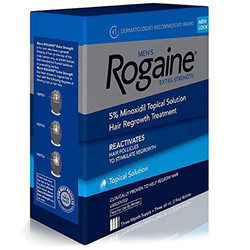 Rogaine 培健 美国Rogaine落健/培健 米诺地尔酊5% 男士生发液滴剂 美国国际进口 60ml*3瓶