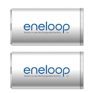 eneloop 爱乐普 Panasonic松下eneloop爱乐普BQ-BS2E/2BC充电电池转换器5号转2号2节装