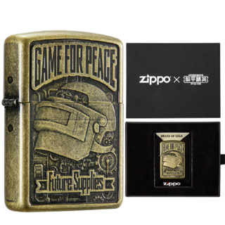 ZIPPO 之宝 和平精英联名系列 ZCBEC-195 打火机 热血三级头