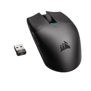 USCORSAIR 美商海盗船 KATAR PRO WIRELESS 2.4G蓝牙 无线鼠标 10000DPI RGB 黑色