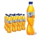 芬达 Fanta 无糖零卡 橙味汽水 碳酸饮料 500/600ml*12瓶 整箱装 可口可乐出品 新老包装随机发货