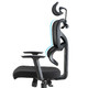 欧奥森 人体工学电脑椅子  升降扶手+135°可躺+S型椅背+全黑+凑单品