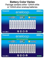 Panasonic 松下电器 爱乐普 AAA 2100循环镍氢预充电充电电池12