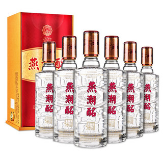 YANCHAOMING 燕潮酩 水晶古酒 38%vol 浓香型白酒 500ml*6瓶 整箱装