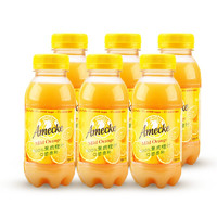 爱美可（Amecke）进口果汁德国原装鲜榨果肉橙汁便携250ml*6瓶装果汁饮料